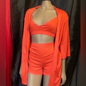 Women's Coral Intimate Set